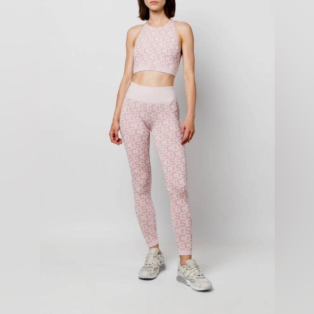 WOLFORD X GCDS basic monogram crop top - Picture 4 of 7